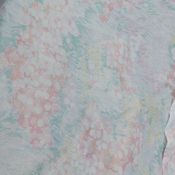 LOVELY VINTAGE Ruffle Shower Curtain City Squire Pastel Shower Curtain Soft Pink - Picture 16 of 16